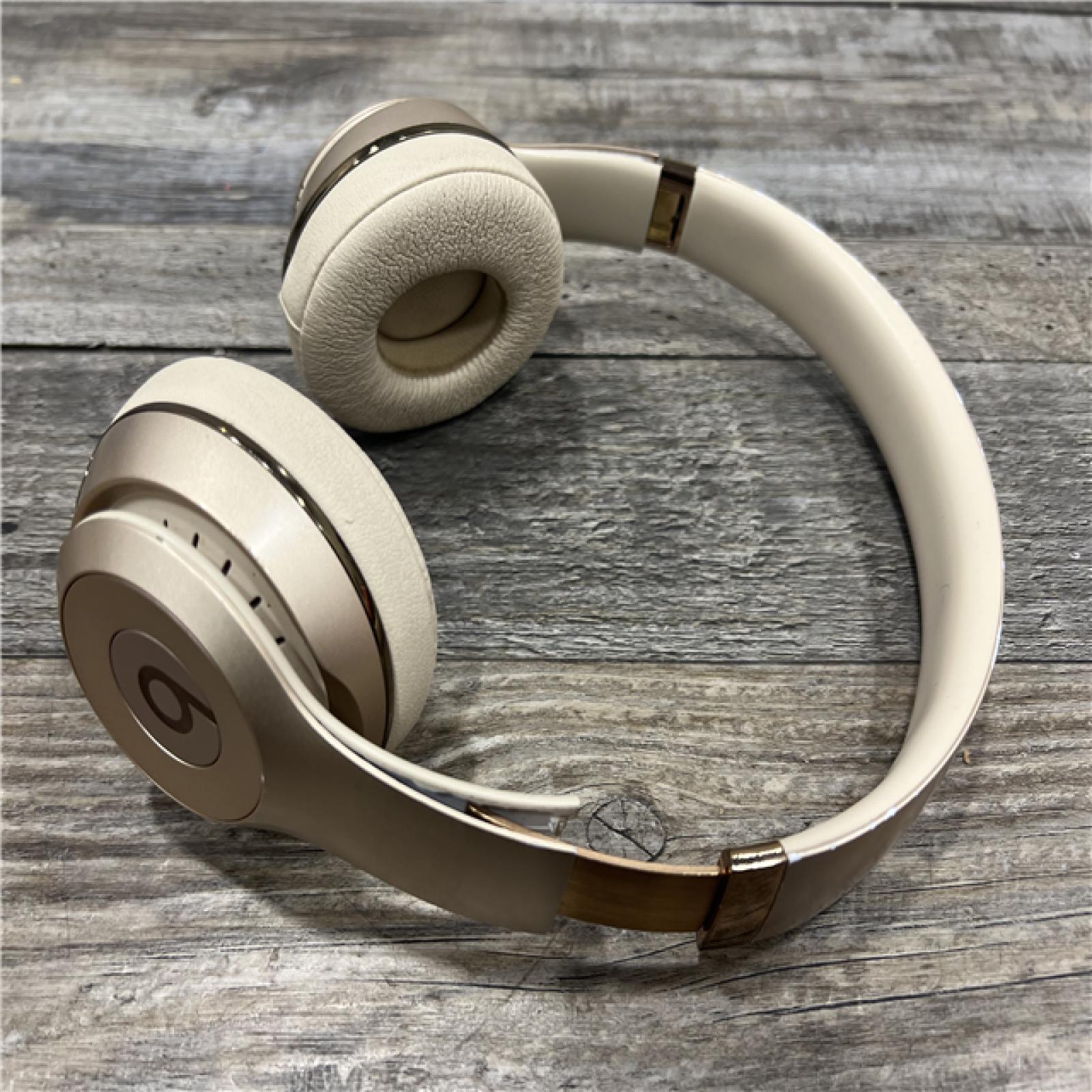 AS-IS Beats Solo3 Wireless Headphones - Matte Gold