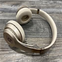 AS-IS Beats Solo3 Wireless Headphones - Matte Gold