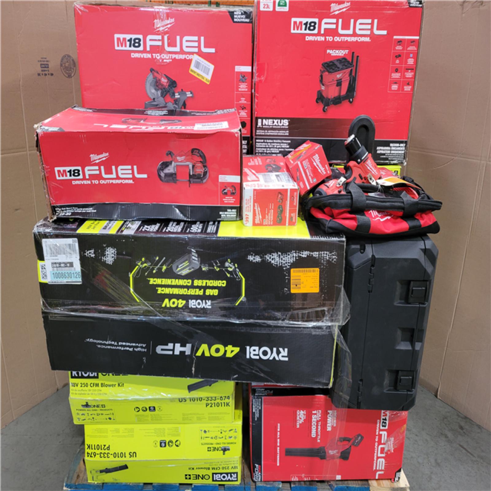 CALIFORNIA AS-IS TOOL PALLET