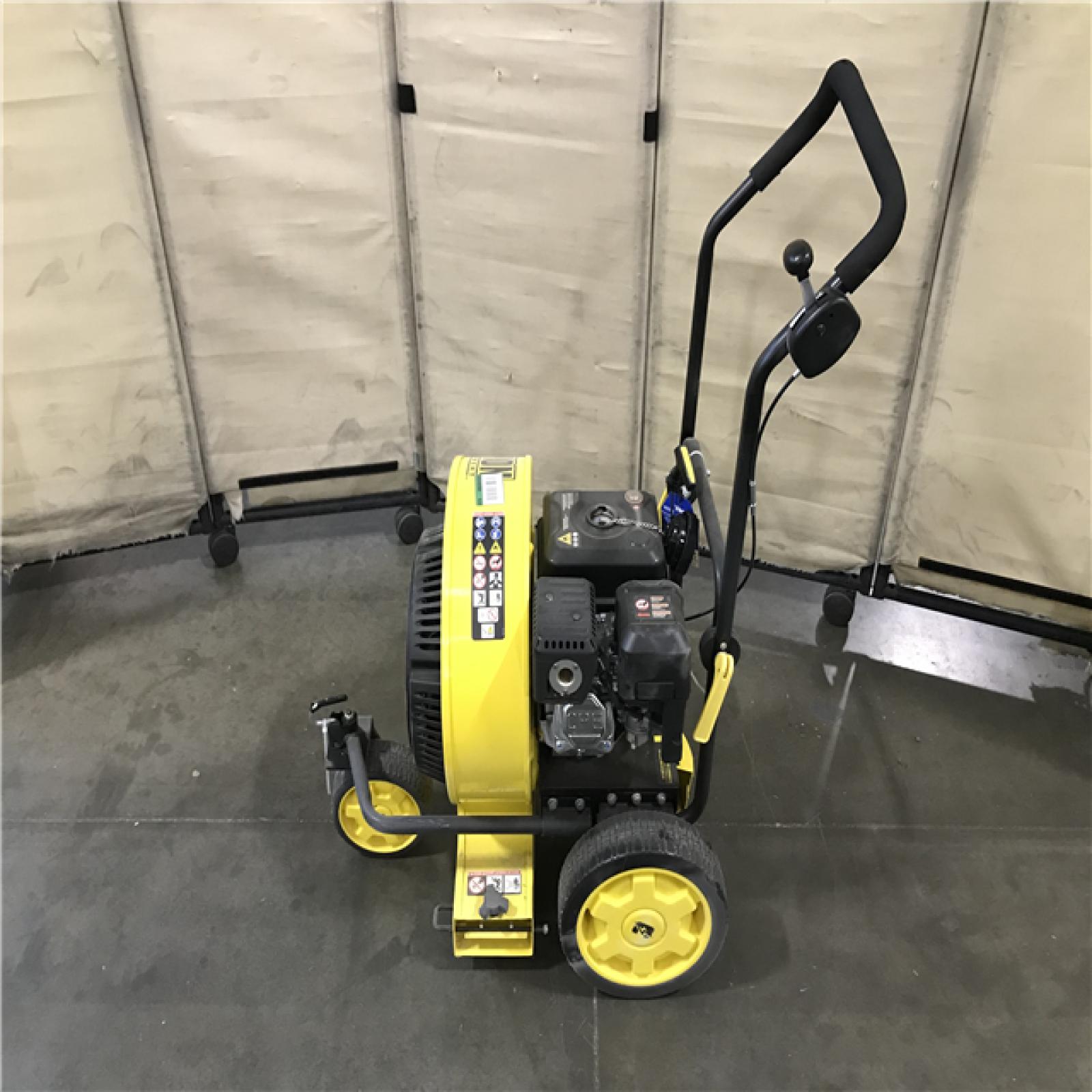California AS-IS Champion power Equipment 160 MPH 1300 CFM Walk-Behind Gas Leaf Blower With swivel Front Wheel And 90 Degree Flow Diverter