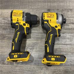 AS-IS DEWALT ATOMIC 20-Volt MAX Lithium-Ion Cordless (2-Tool) Combo Kit