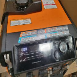 CALIFORNIA AS-IS GENERAC 5200 PEAK WATT/3900 RUNNING WATTS DUAL FUEL INVERTER GENERATOR W/ PUSH TO START