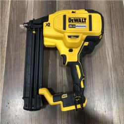 AS-IS DEWALT 20V MAX XR Lithium-Ion Electric Cordless 18-Gauge Brad Nailer (Tool Only)