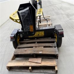 California AS-IS OUTDOOR POWER EQUIPMENT