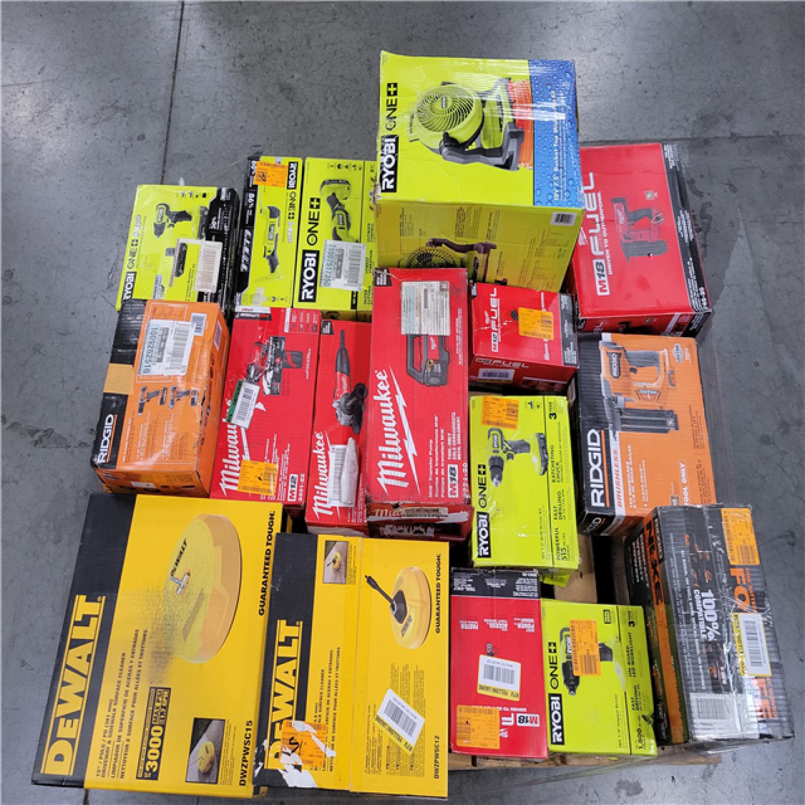 CALIFORNIA AS-IS TOOL PALLET