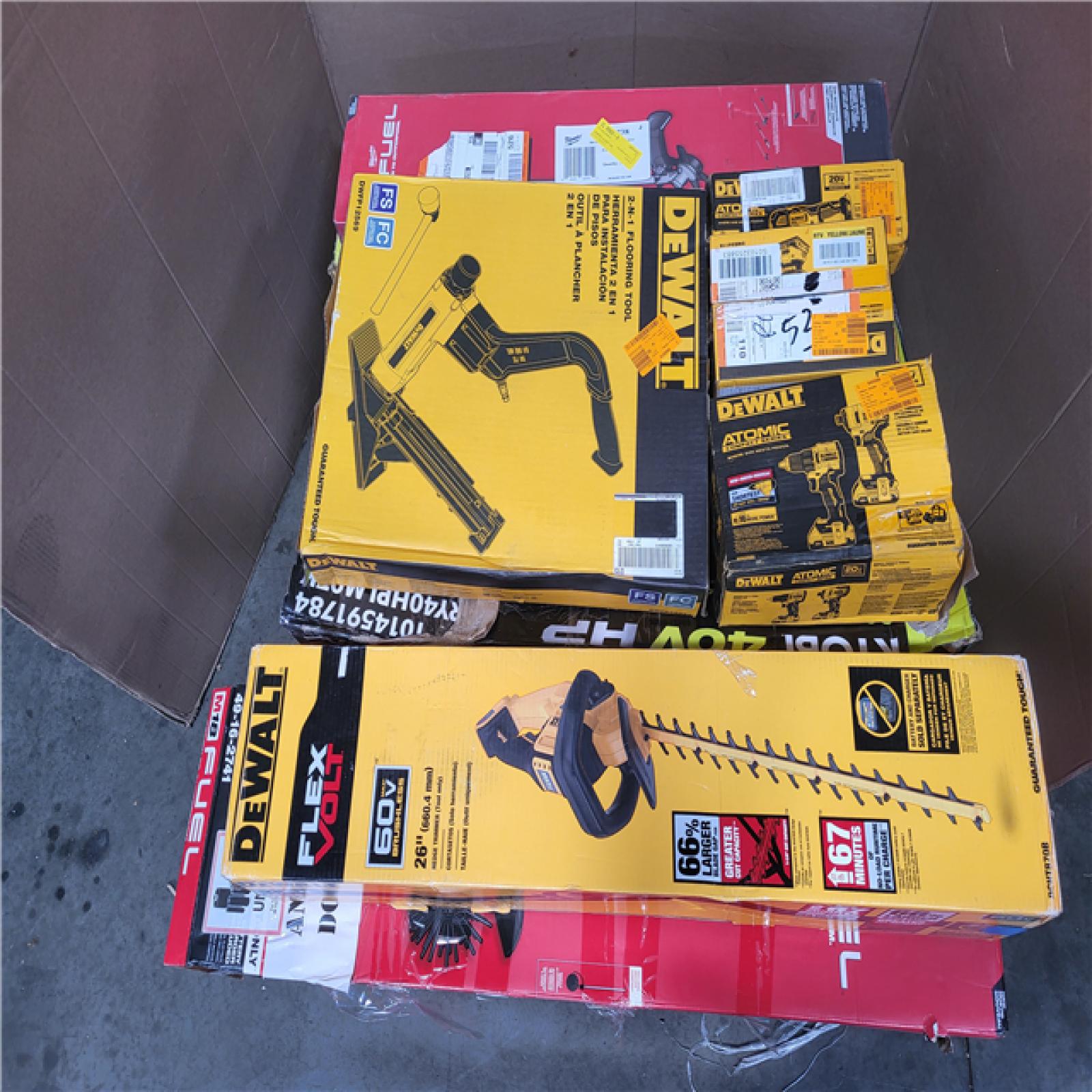 CALIFORNIA AS-IS TOOL PALLET