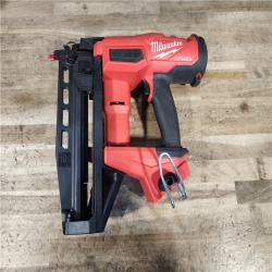 HOUSTON LOCATION - AS-IS Milwaukee FUEL 18-Volt Lithium-Ion Brushless Cordless Gen ll 16-Gauge Straight Finish Nailer (Tool Only)