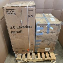 Phoenix AS-IS Black and Decker Combo Washer and Dryer Pallet