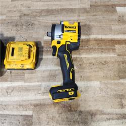 HOUSTON LOCATION - AS - IS DEWALT ATOMIC 20V MAX Lithium-Ion Brushless Cordless 1/2 in. Variable Speed Impact Wrench Kit
