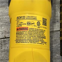 AS-IS DEWALT 20V MAX Cordless Brushless 1 in. SDS Plus D-Handle Concrete and Masonry Rotary Hammer (Tool Only)