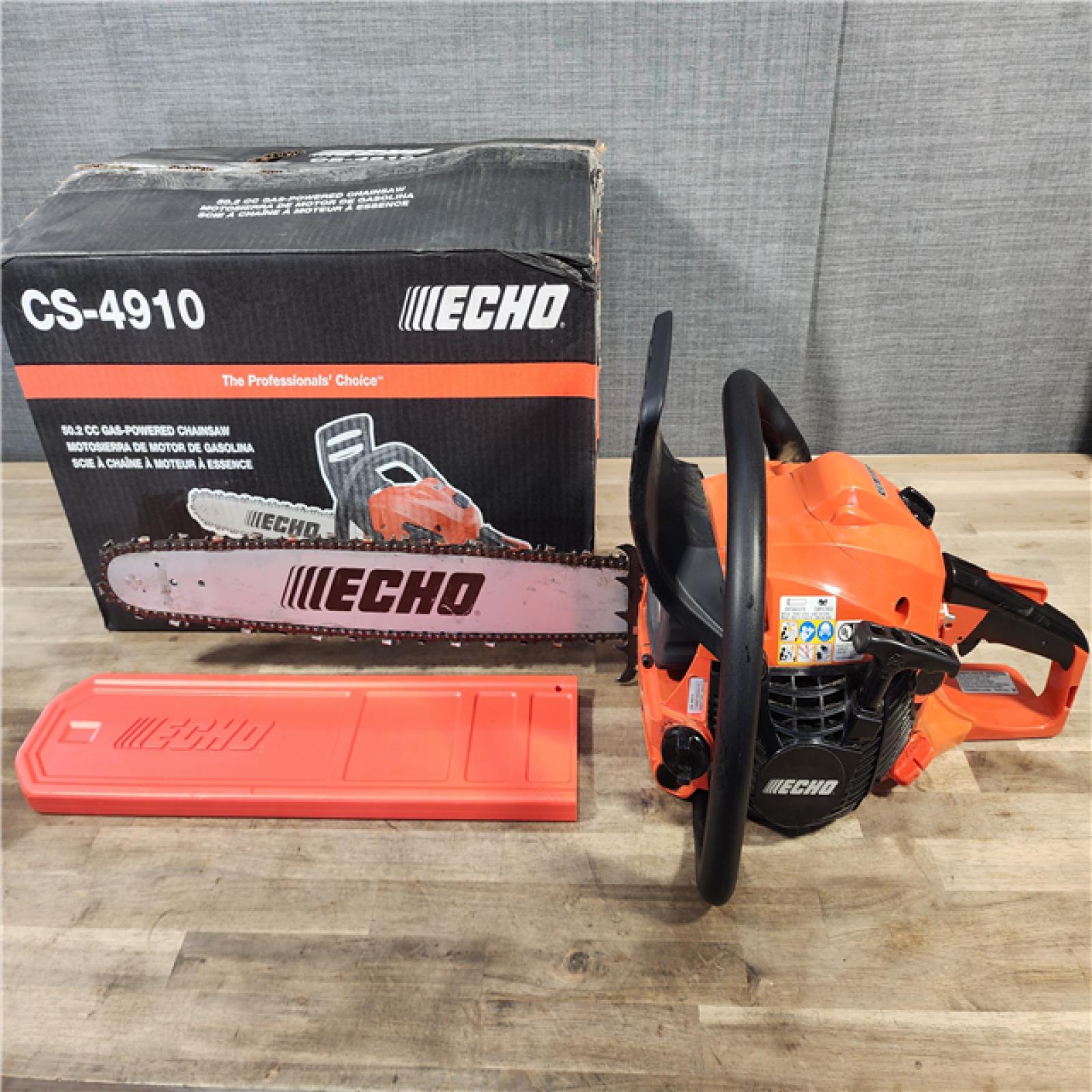 HOUSTON LOCATION - AS-IS ECHO 20 in. 50.2 Cc 2-Stroke Gas Rear Handle Chainsaw