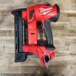 HOUSTON LOCATION - AS-IS MILWAUKEE M18 FUEL 18-Volt Lithium-Ion Brushless Cordless 18-Gauge 1/4 in. Narrow Crown Stapler (Tool-Only)