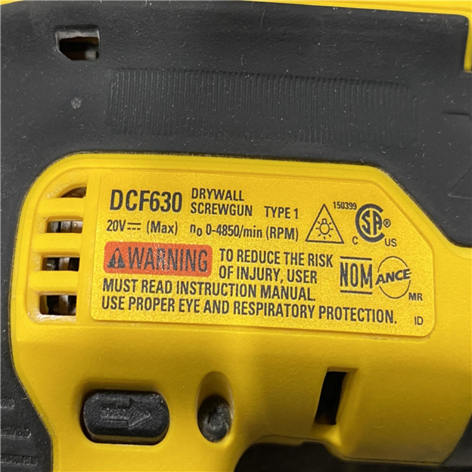 AS-IS DEWALT XR 20V MAX Lithium-Ion Cordless Brushless Screw Gun (Tool Only)