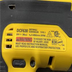 AS-IS DEWALT XR 20V MAX Lithium-Ion Cordless Brushless Screw Gun (Tool Only)