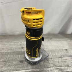 AS-IS DEWALT 20V MAX XR Cordless Brushless Fixed Base Compact Router (Tool Only)