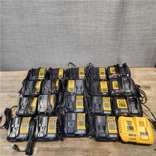 HOUSTON LOCATION - AS-IS DEWALT BATTERY CHARGER PACK QTY - 20