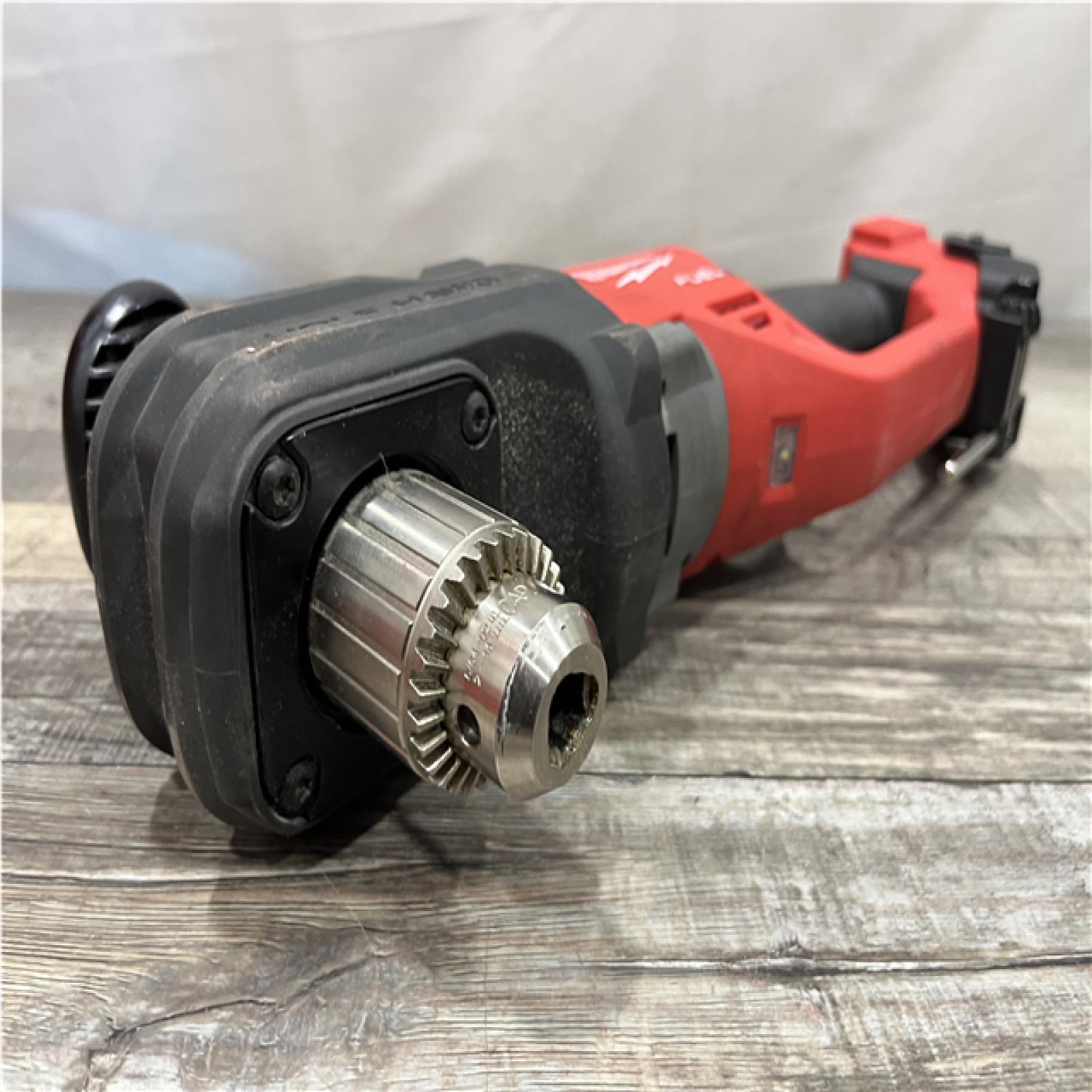 AS-IS Milwaukee FUEL GEN II 18V Lithium-Ion Brushless Cordless 1/2 in. Hole Hawg Right Angle Drill (Tool-Only)