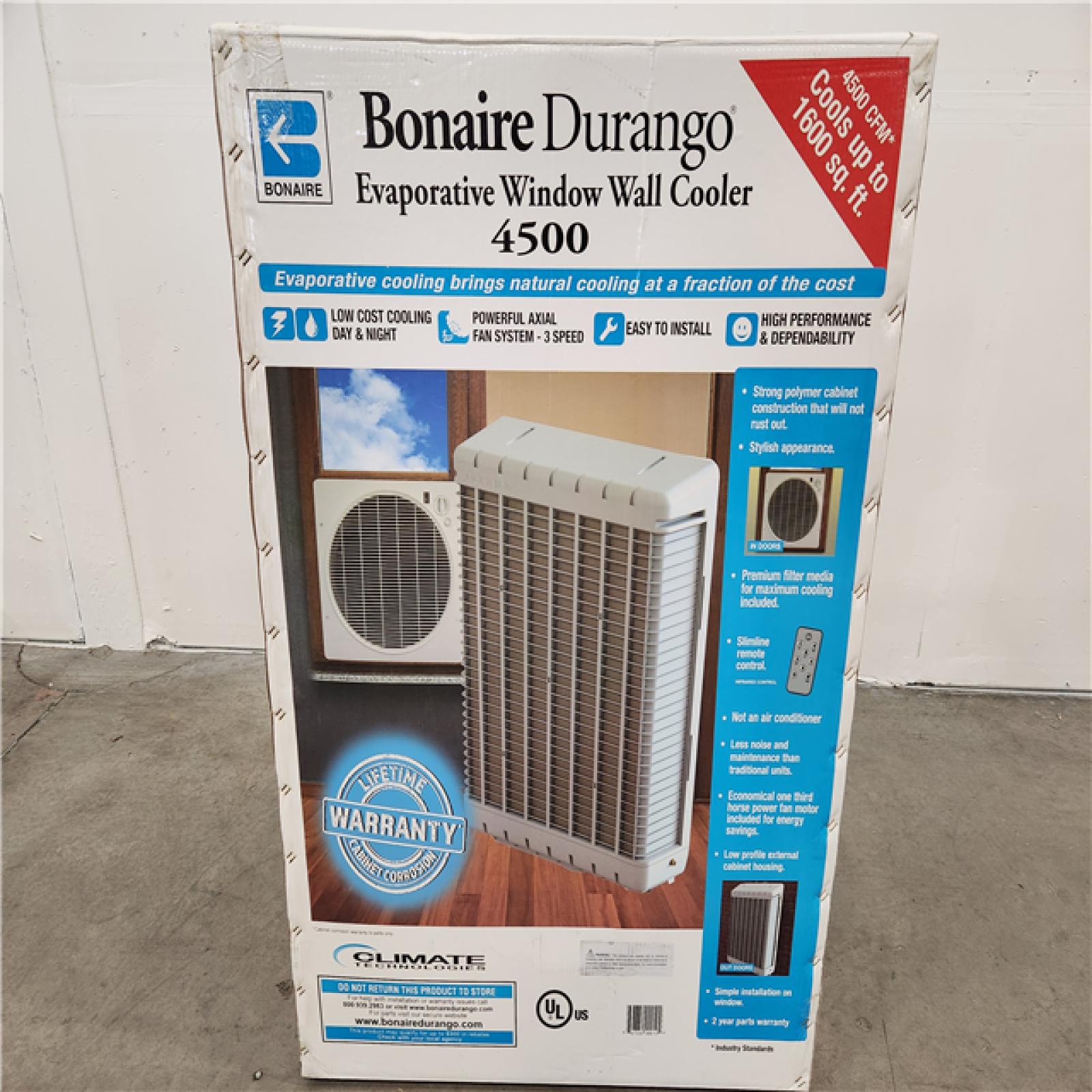 Phoenix Location NEW Bonaire Durango 4500 CFM 3Speed Window
