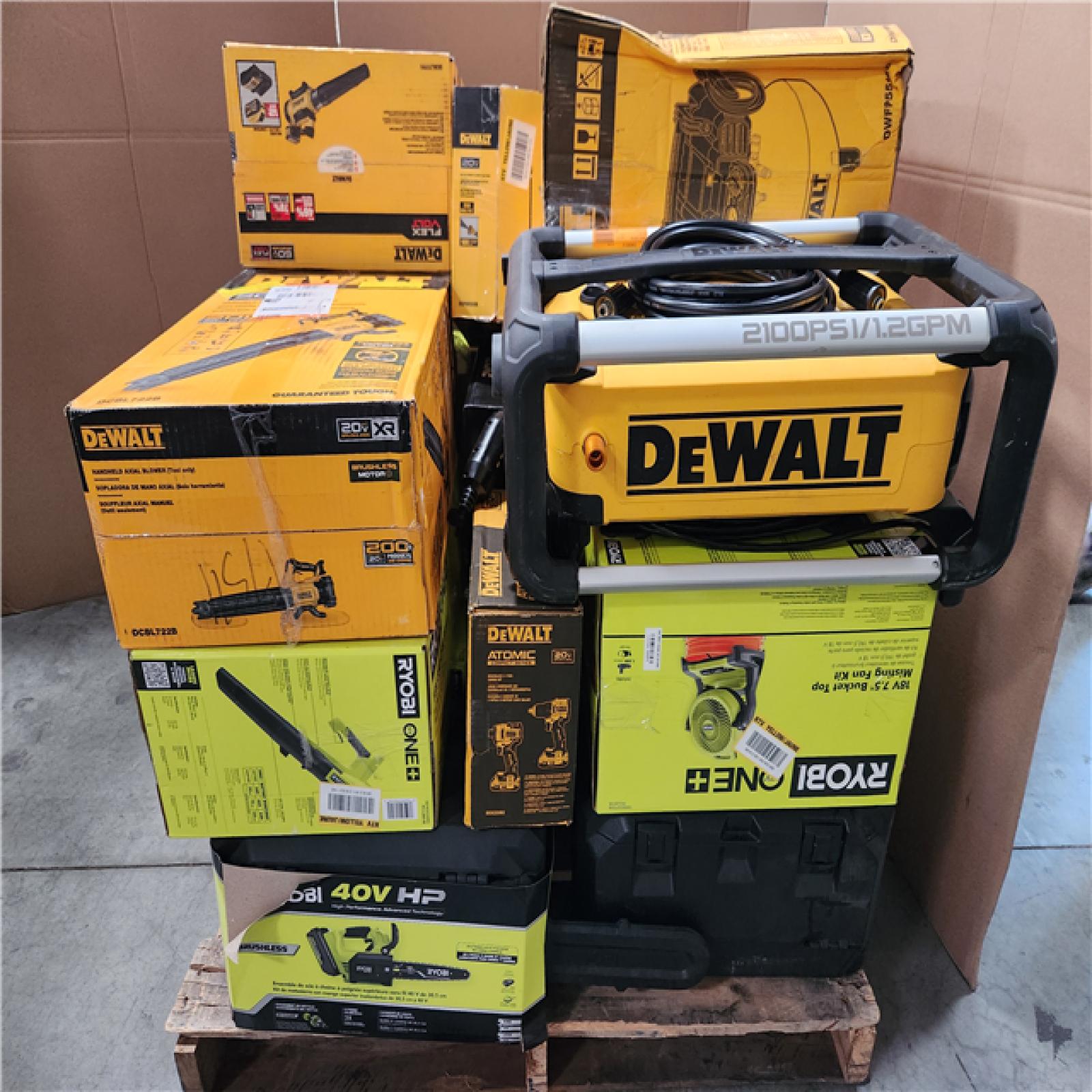 CALIFORNIA AS-IS TOOL PALLET