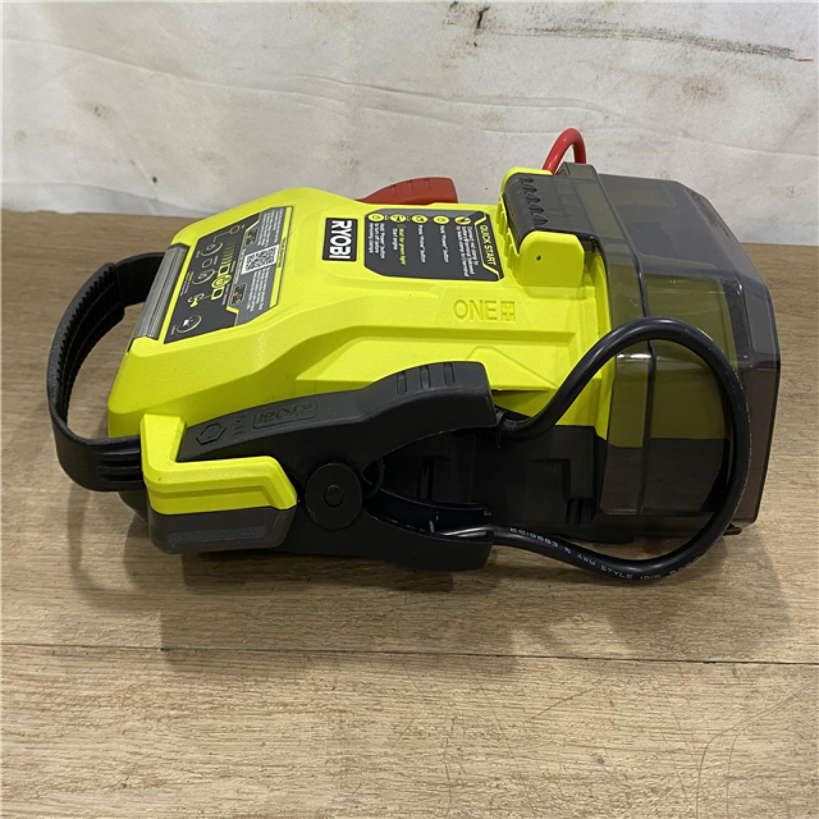 AS IS- RYOBI 18v One Jump Starter Kit