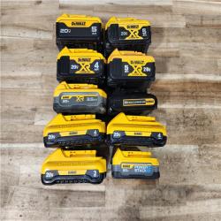 HOUSTON LOCATION - AS-IS DEWALT BATTERY PACK QTY - 10