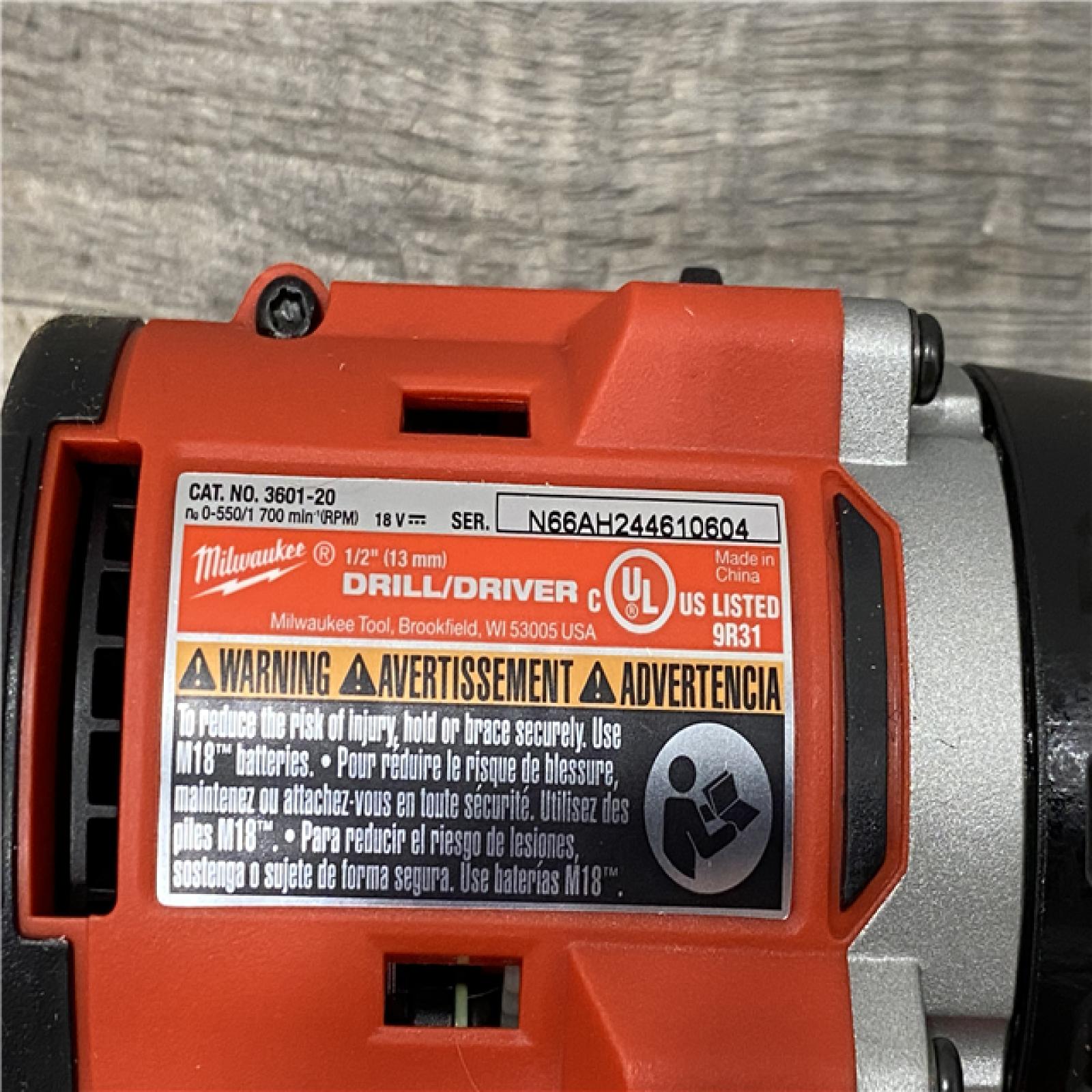 AS-IS Milwaukee 18V Lithium-Ion Brushless Cordless Compact Drill/Impact Combo Kit