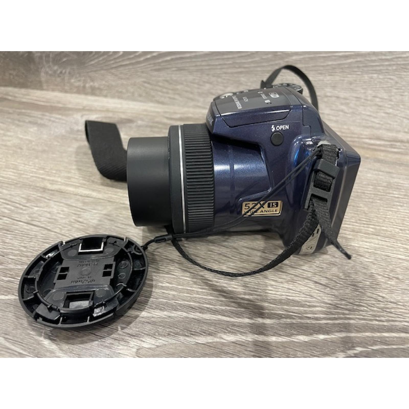 AS-IS KODAK PIXPRO AZ528 Astro Zoom BSI-CMOS Bridge Digital Camera - 16MP 52X 1080p Wi-Fi (Midnight Blue)