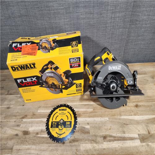 HOUSTON LOCATION - AS-IS DeWALT Flexvolt Max 7-1/4  60V Brushless Circular Saw (Tool Only)