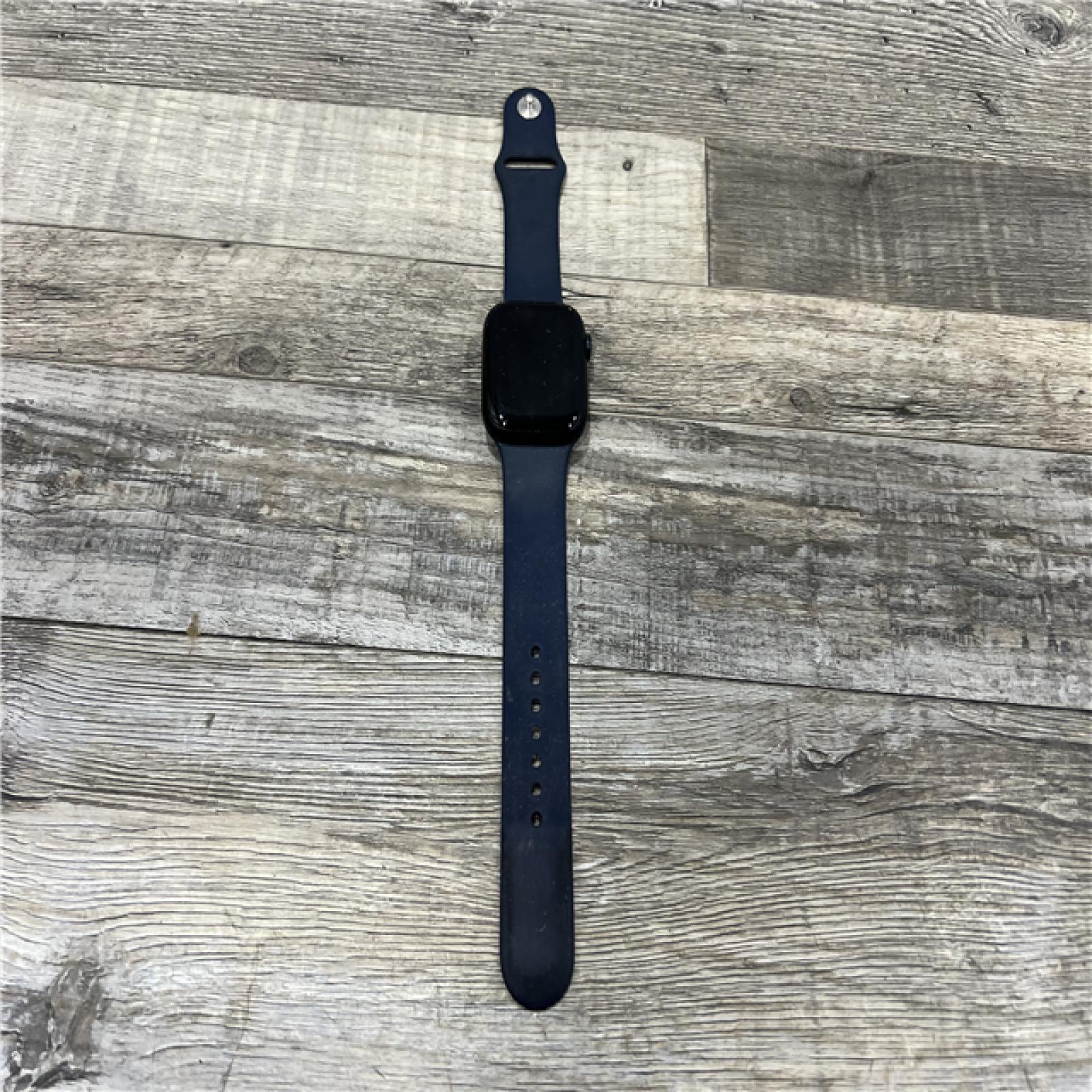 AS-IS Apple Watch Series 8 (GPS, 45mm) Midnight Case with Midnight Sport Band