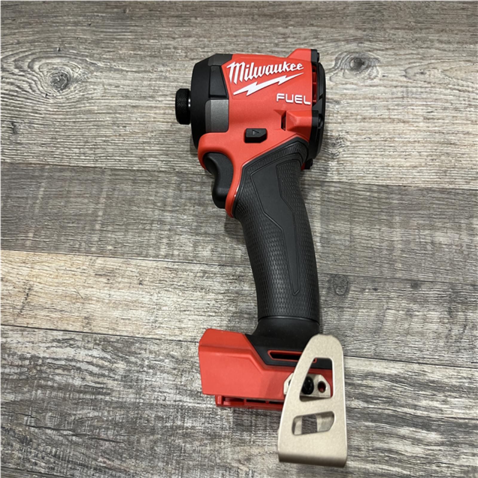 AS-IS Milwaukee FUEL 18V Lithium-Ion Brushless Cordless 1/4 in. Hex Impact Driver Kit