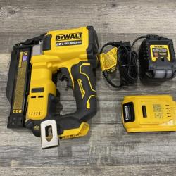 AS-IS DEWALT ATOMIC 20V MAX Lithium Ion Cordless 23 Gauge Pin Nailer Kit