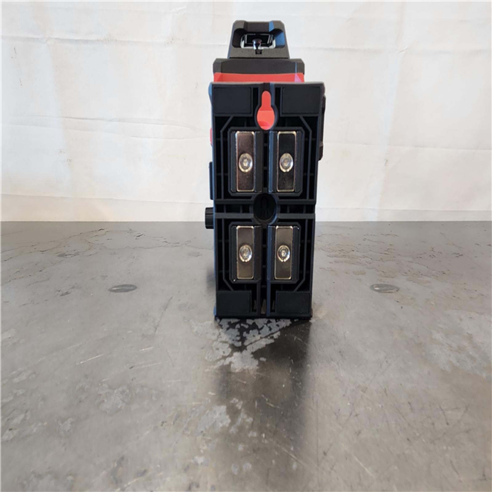 AS-IS- Milwaukee 12-Volt Lithium-Ion Cordless Green 250 ft. 3-Plane Laser Level Kit