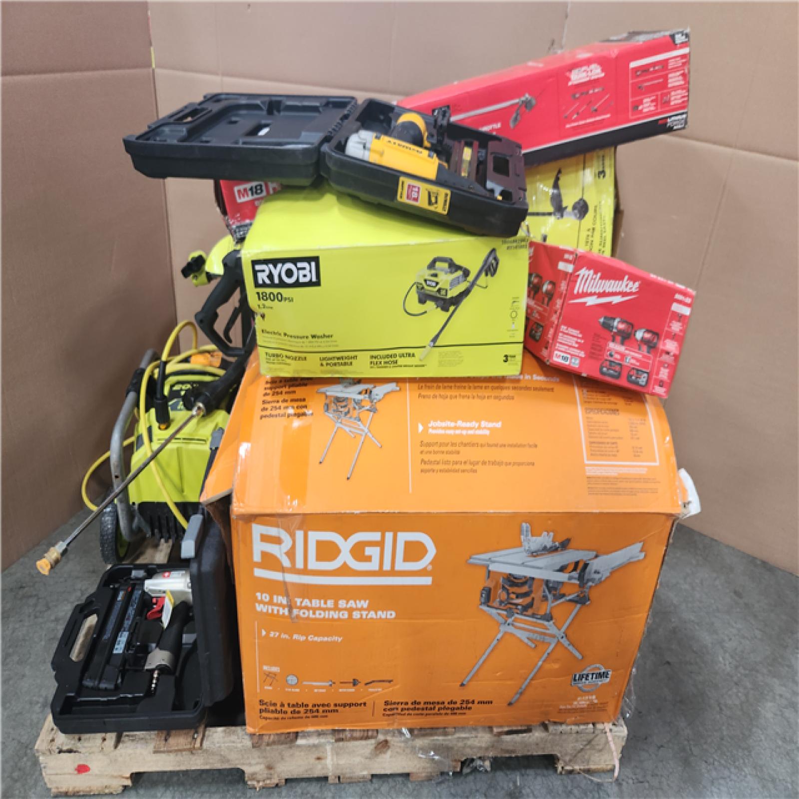 CALIFORNIA AS-IS TOOL PALLET