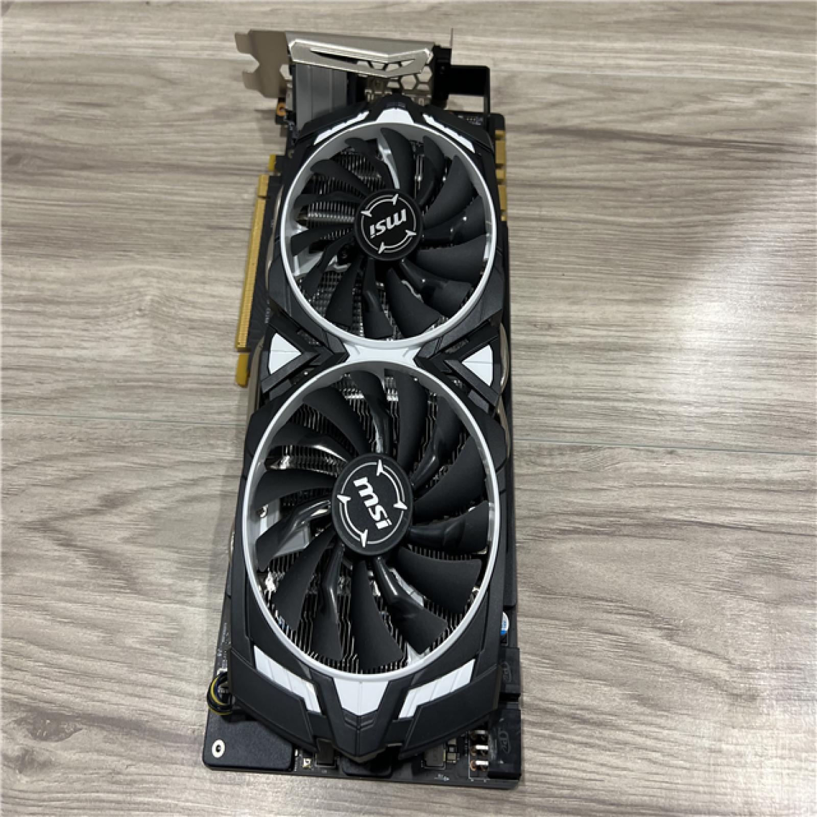 AS-IS NVIDIA GeForce 1080 ARMOR 8GB OC PCI Express 3.0 x16Graphics Card