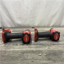 AS-IS Milwaukee FUEL 18V Lithium-Ion Brushless Cordless Hammer Drill and Impact Driver Combo Kit