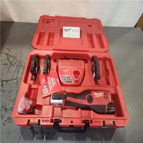 AS-IS- Milwaukee 12-Volt Lithium-Ion Force Logic Cordless Press Tool Kit