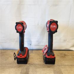 AS-IS- Milwaukee FUEL 18V Lithium-Ion Brushless Cordless Hammer Drill and Impact Driver Combo Kit