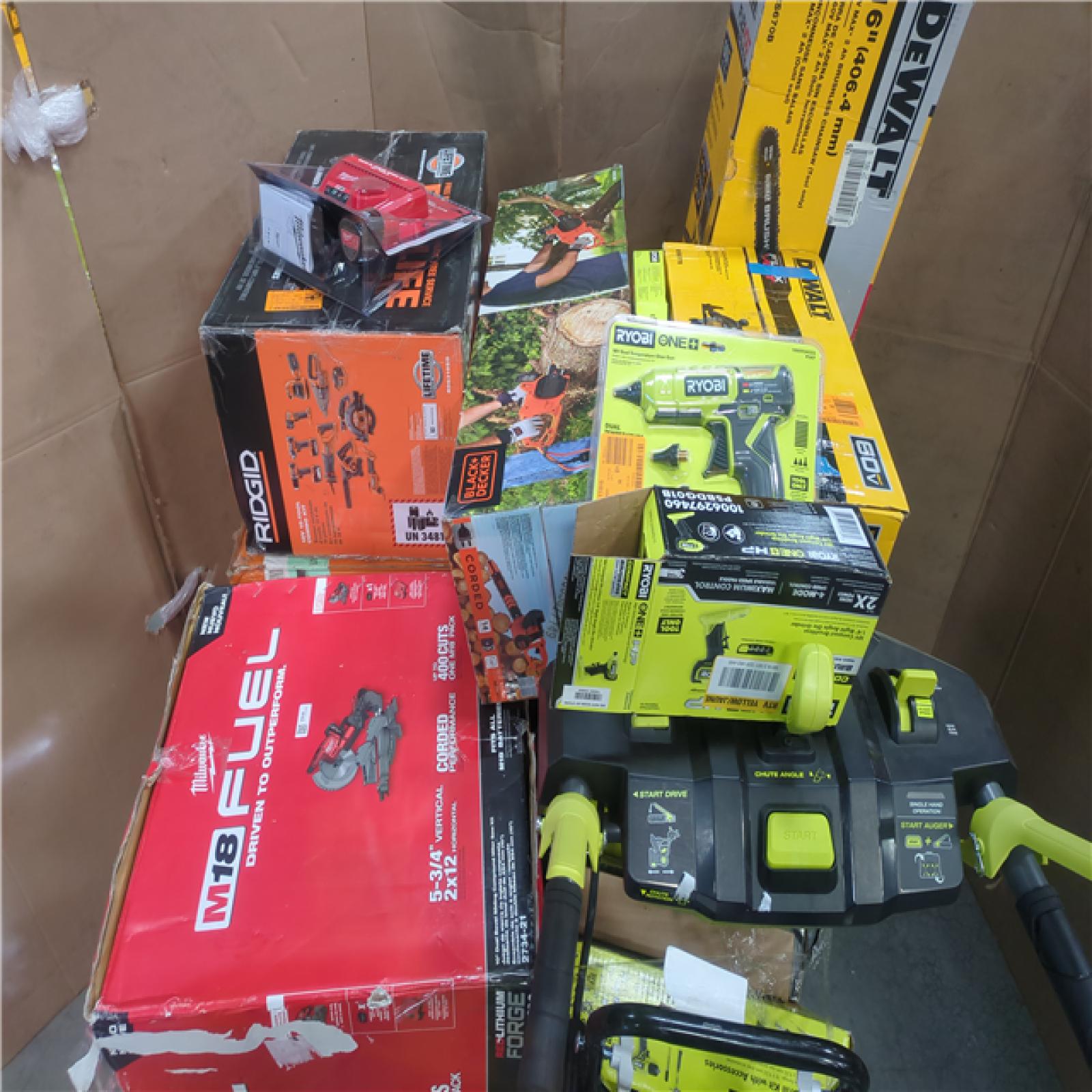 CALIFORNIA AS-IS TOOL PALLET