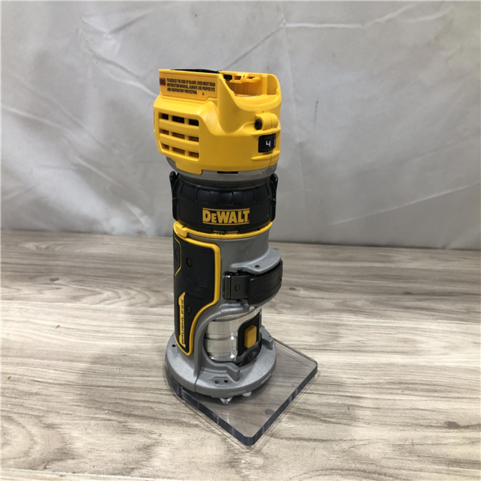 AS-IS Dewalt 20V MAX XR Cordless Compact Router (Tool Only)