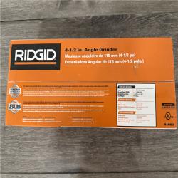 Californi a NEW Ridgid 4-1/2 Angle Grinder