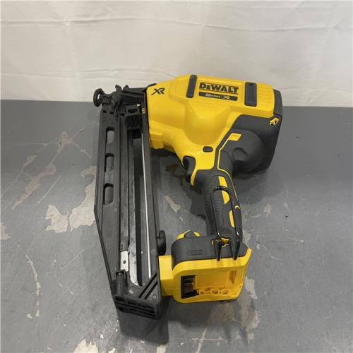 AS-IS - DeWalt 20V MAX XR Lithium-Ion Electric Cordless 16-Gauge Angled Finishing Nailer