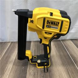 AS-IS DEWALT 20V MAX XR Lithium-Ion Cordless 18-Gauge Narrow Crown Stapler Kit