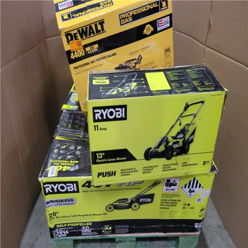 CALIFORNIA AS-IS OUTDOOR POWER EQUIPMENT