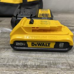 AS-IS DEWALT Atomic 20V Lithium-Ion Cordless Compact 1/2 in. Drill/Driver Kit