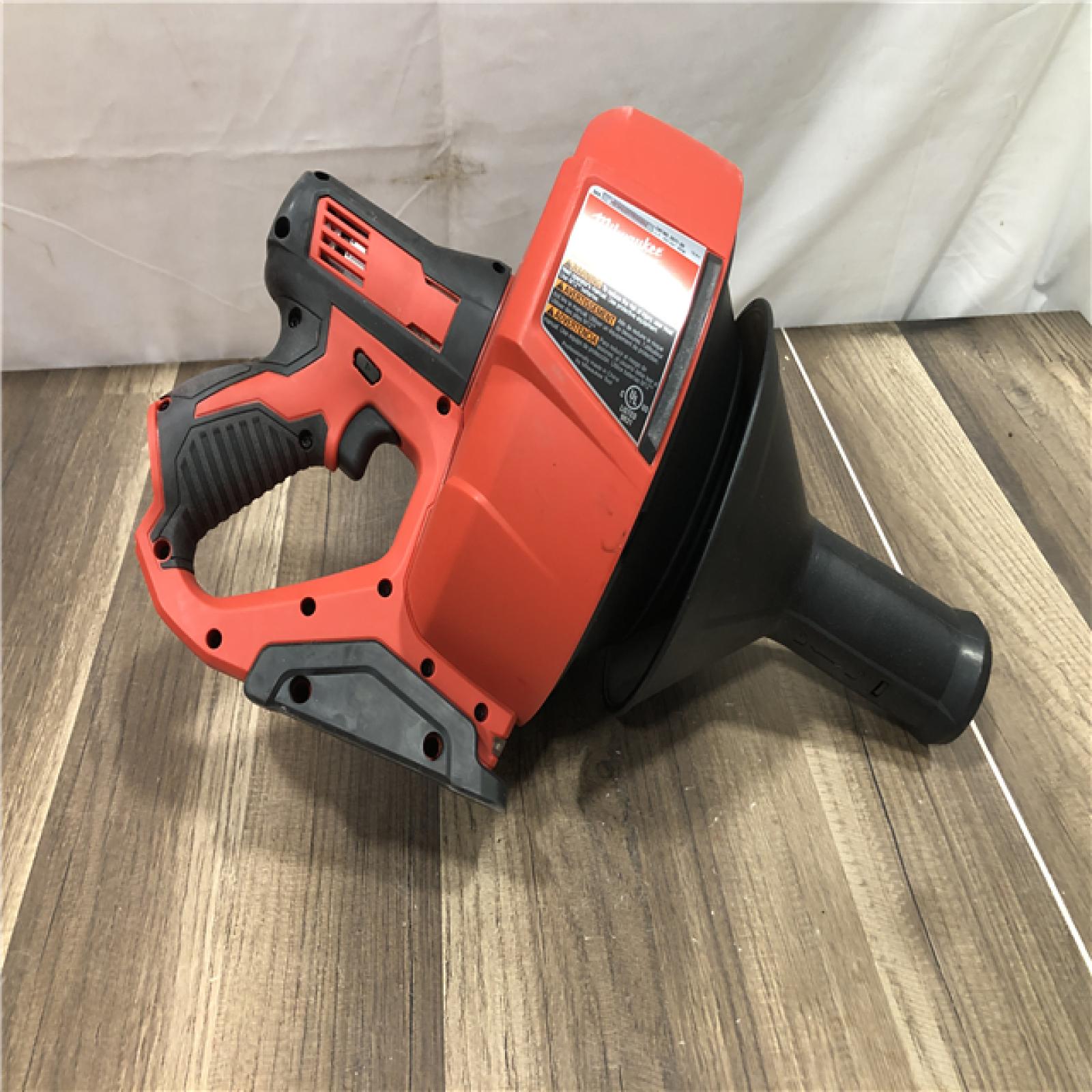 AS-IS Milwaukee 12-V Lithium-Ion Cordless Drain Snake Auger kit