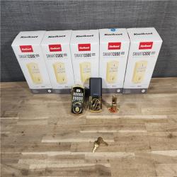 HOUSTON LOCATION - AS-IS KIWKSET SMARTCODE 260 KEYPAD ELECTRONIC LOCK (QTY - 6)