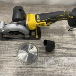 AS-IS DEWALT ATOMIC 20V MAX Cordless Brushless 4-1/2 in. Circular Saw (Tool Only)