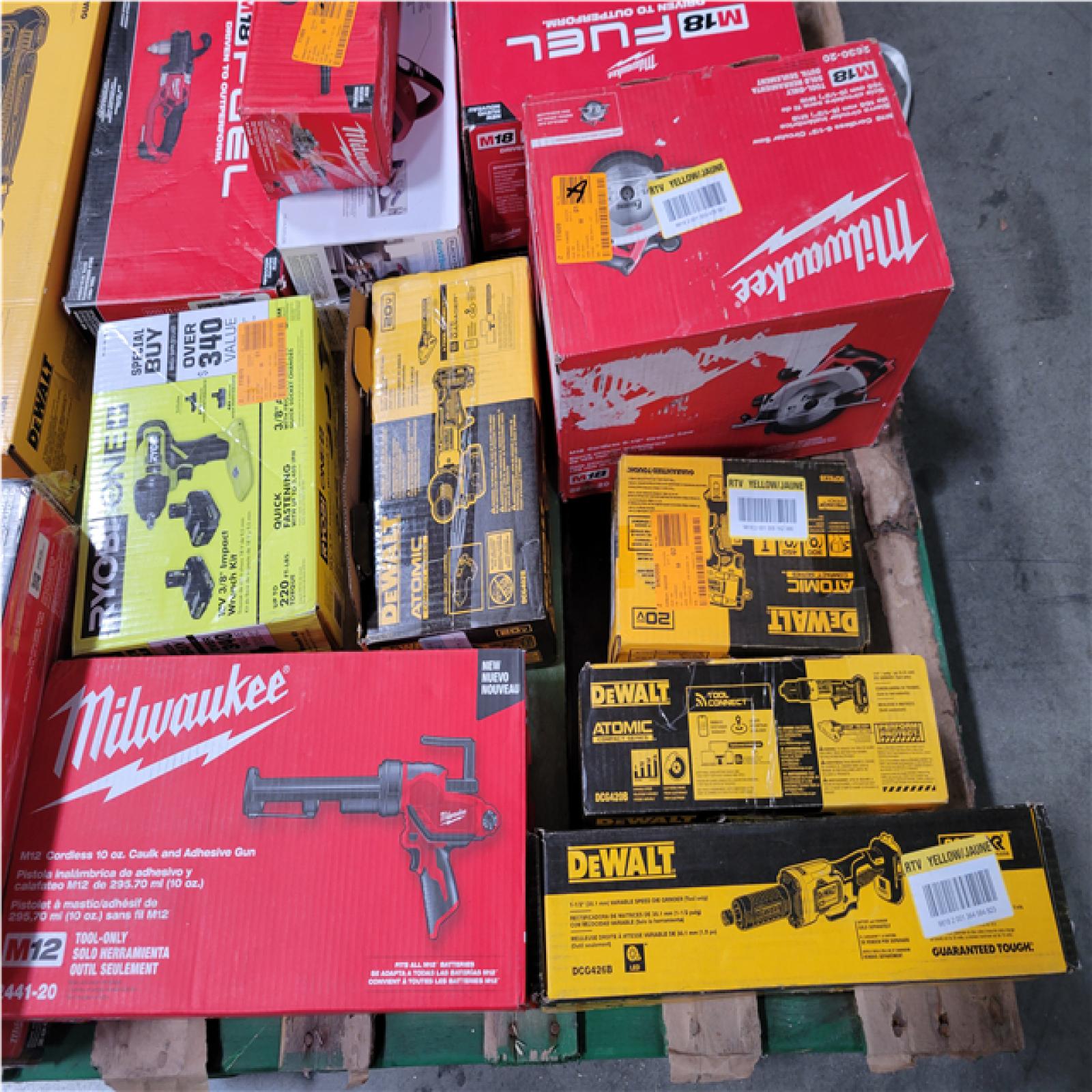 CALIFORNIA AS-IS TOOL PALLET