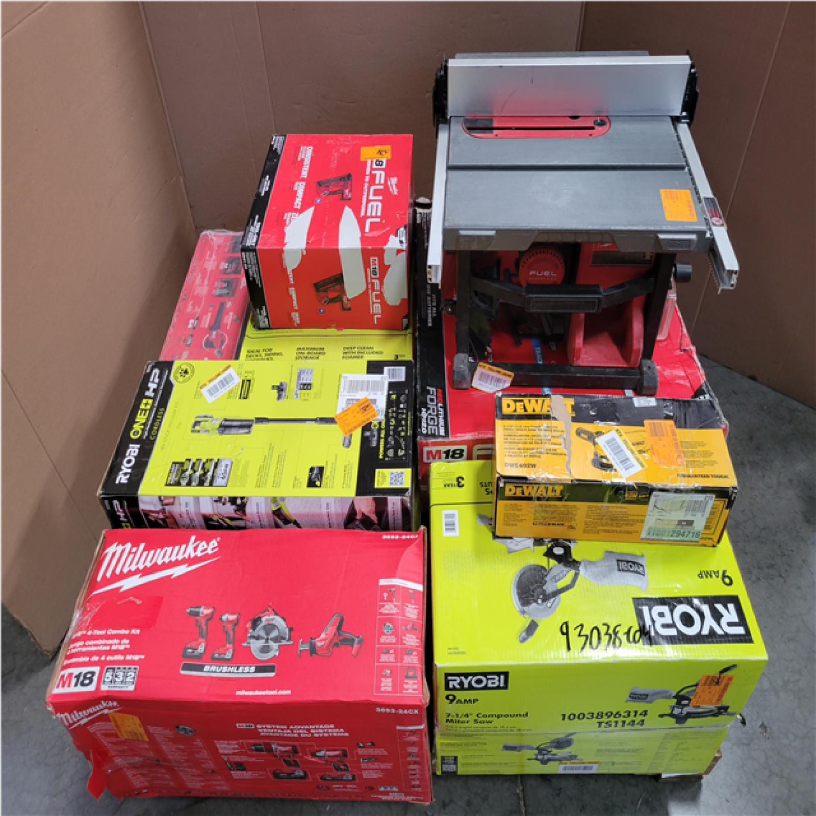 CALIFORNIA AS-IS TOOL PALLET