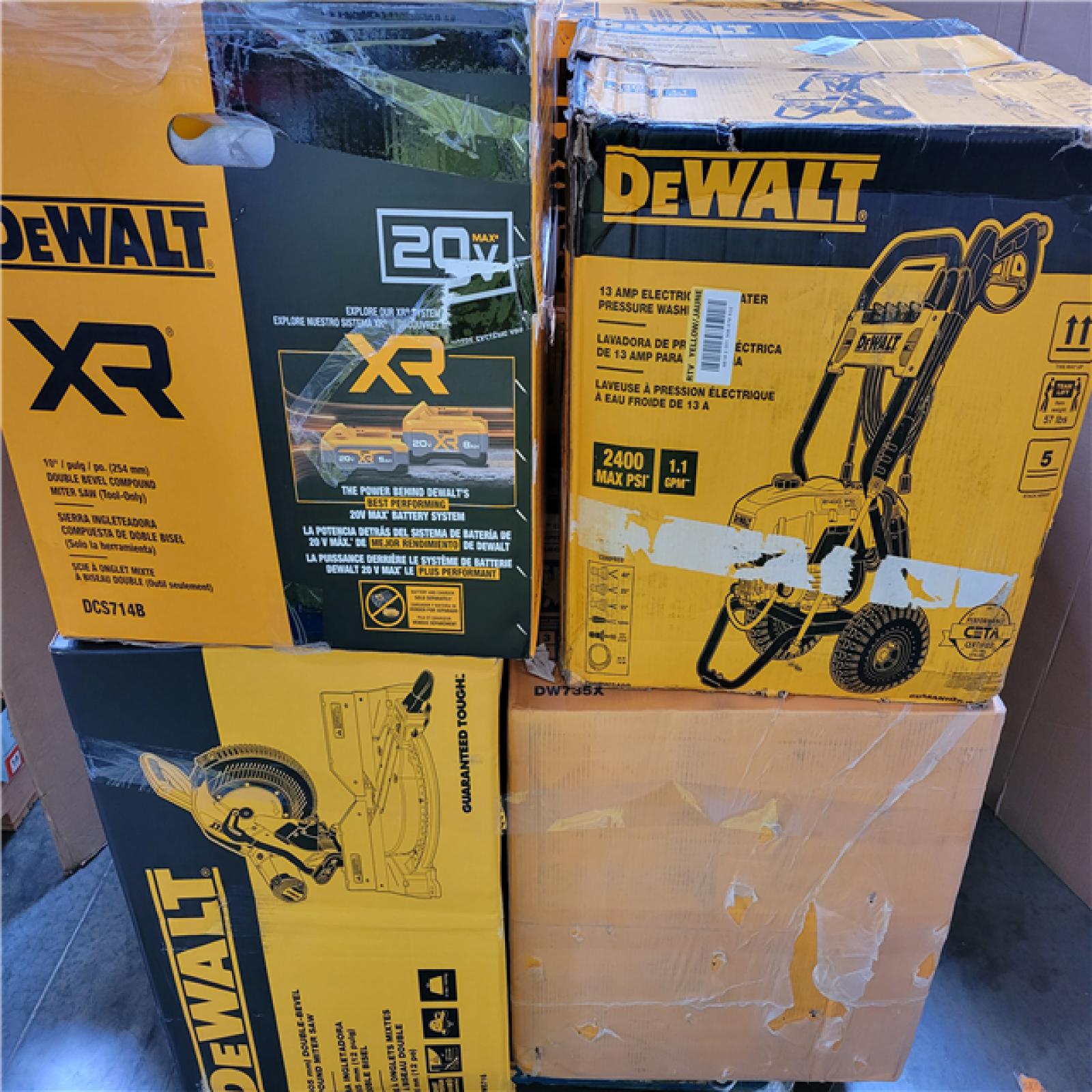 CALIFORNIA AS-IS TOOL PALLET